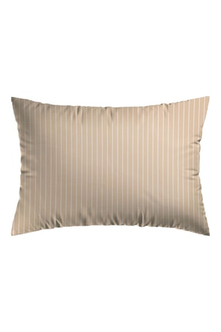 2 fundas de almohada de algodón 80 hilos/cm² Achile - Topo