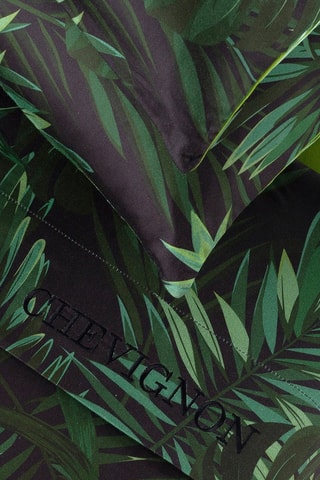 Sábana encimera de algodón 80 hilos/cm² Jungle - Verde