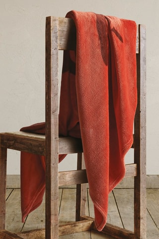 Manta Terracotta - Rojo - 130 x 160 cm