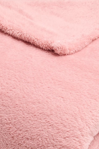 Manta polar Uni - Rosa claro - 180 x 220 cm