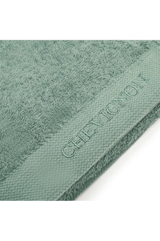 2 toallas de baño - Verde botella - 70 x 140 cm
