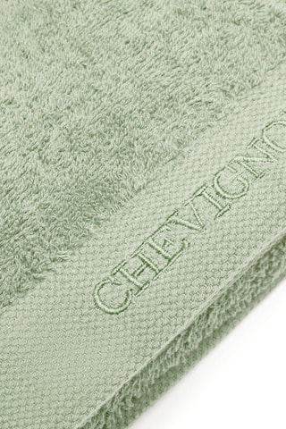 4 manopla de baño Lagon - Verde claro