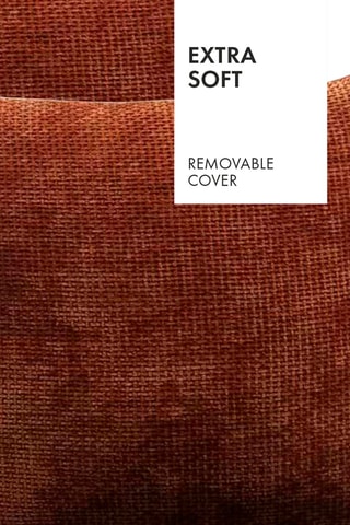 Funda de cojín Robin - Rojo - 45 x 45 cm
