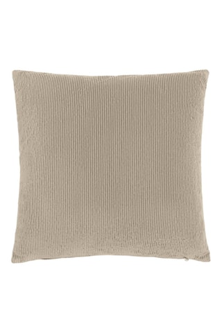 Funda de cojín Corduroy - 
Topo - 45 x 45 cm
