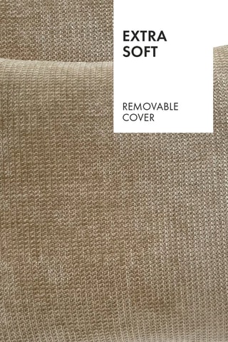 Funda de cojín Raoul - Topo - 45 x 45 cm