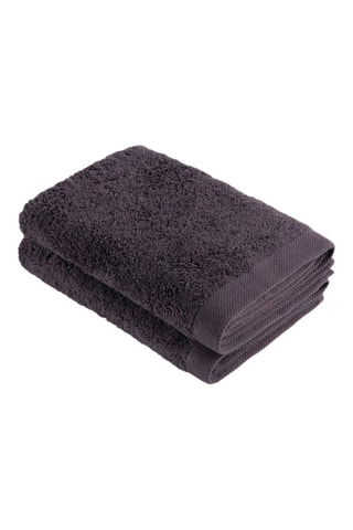 2 paños de cocina Lagon - Gris oscuro