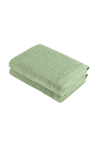 2 paños de cocina Lagon - Verde claro