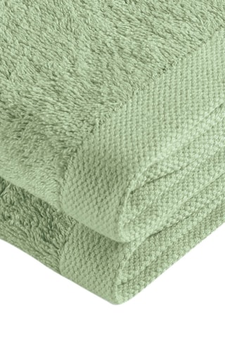 2 paños de cocina Lagon - Verde claro
