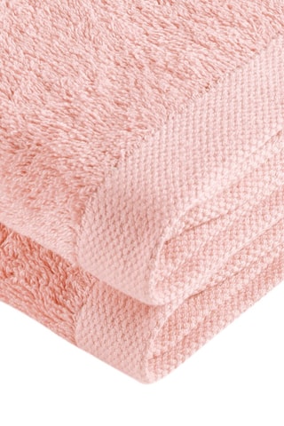 2 paños de cocina - 
Rosa salmón