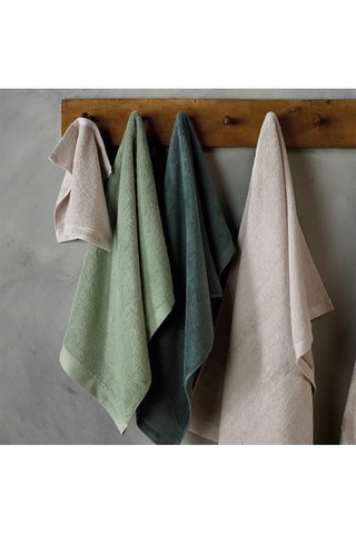 Toalla de baño Lagon - Verde claro - 100 x 150 cm