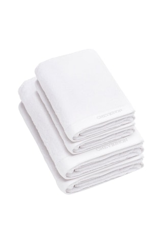 4 toallas Lagon - Blanco
