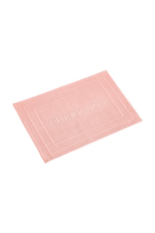 Alfombra de baño - Rosa salmón - 60 x 100 cm