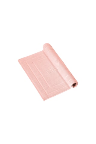 Alfombra de baño - Rosa salmón - 60 x 100 cm