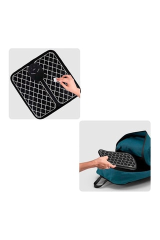 Estimulador de pés EMS portátil - Preto