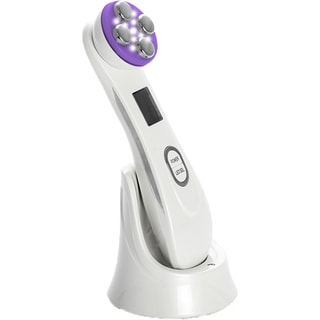 Anti-age Elektrostimulator - 5 functies - Wit - Gezicht