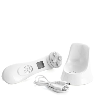 Anti-age Elektrostimulator - 5 functies - Wit - Gezicht
