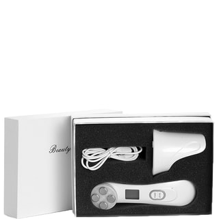 Anti-age Elektrostimulator - 5 functies - Wit - Gezicht