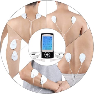 Draagbare elektrostimulator voor spieren- Lichaam - Zwart