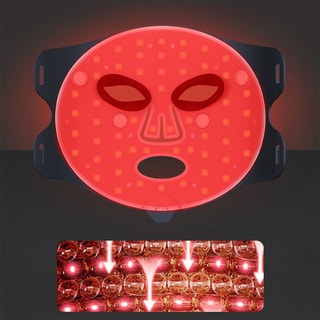 Ledmasker - 3 lichtstanden - Gezicht