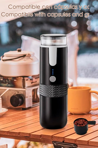 Roestvrijstalen Koffiezetapparaat - 17 cl - 2 W - Zwart