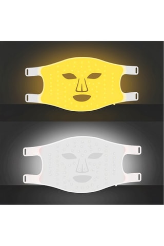 Gezichtsmasker met Ledverlichting - Wit
