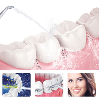 Irrigador bocal com 2 cabeças Branco - 230 ml