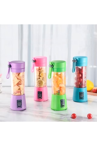 Blender van silicone en roestvrij staal- 40 W - Blauw