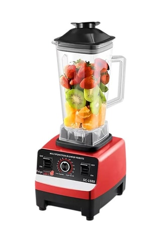 Blender - 2 l - Zwart en rood