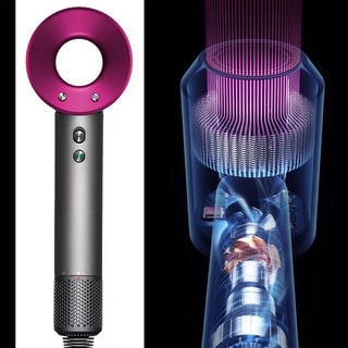 Ionische Föhn design & krachtig - 1600 W