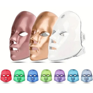 Ledchromotherapie-masker - 7 kleuren- Gezicht