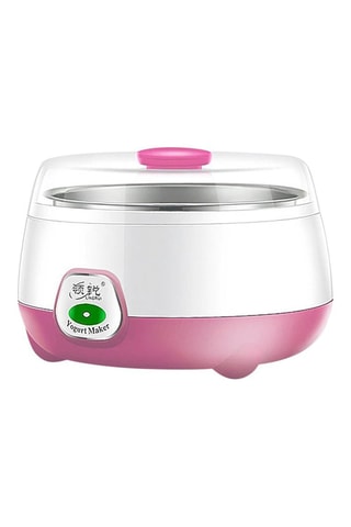 Yoghurtmachine zonder BPA - Wit en roze