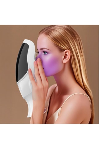 Gezichtsmasker met Ledverlichting - Wit