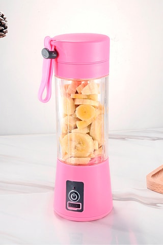 Blender van silicone en roestvrij staal- 40 W - Roze
