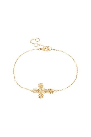 Pulsera - Plata chapada en oro amarillo