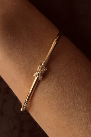 Pulsera - Plata chapada en oro amarillo