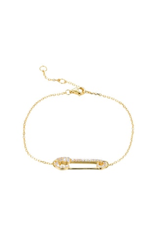 Pulsera - Plata chapada en oro amarillo