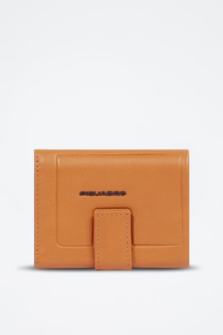 Portacarte in pelle - Cammello