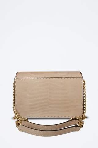 Borsa a spalla in pelle - Beige