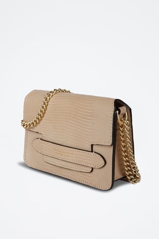Borsa a spalla in pelle - Beige