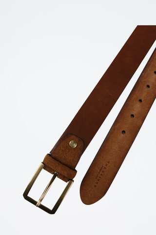 Cintura in pelle - Marrone