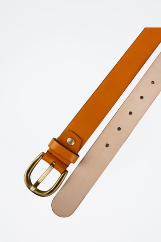 Cintura in pelle - Marrone