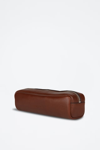 Trousse in pelle - Marrone