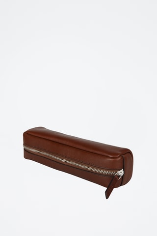 Trousse in pelle - Marrone