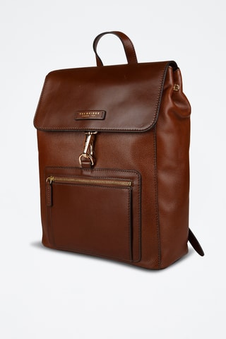 Zaino in pelle - Marrone