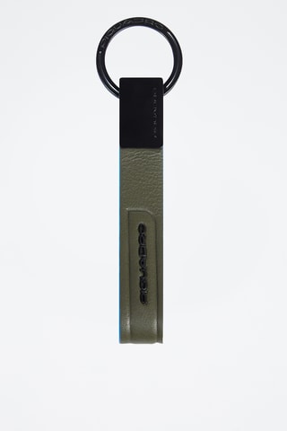 Portachiavi in pelle - Verde
