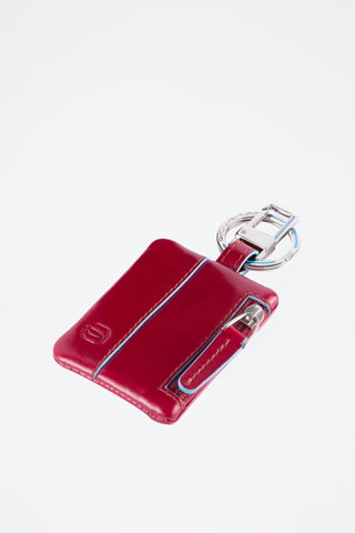 Portamonete in pelle - Rosso