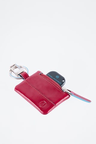 Portamonete in pelle - Rosso