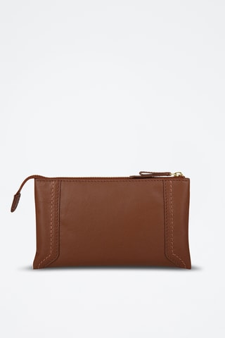 Trousse in pelle - Marrone