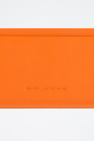 Portamonete in pelle - Arancione