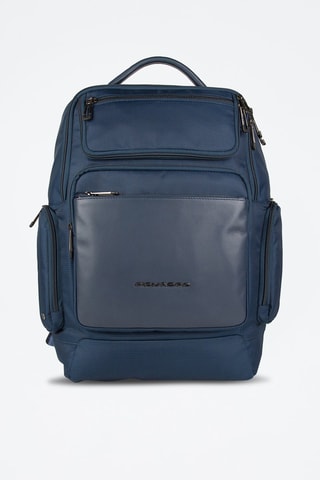 Zaino in pelle - Blu